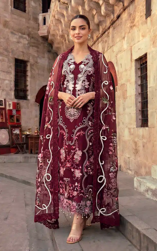 Asifa & nabeel lawn 2026| ruby dusk (sl26-03) Asifa & Nabeel Lawn 2026| Ruby Dusk (SL26-03)
