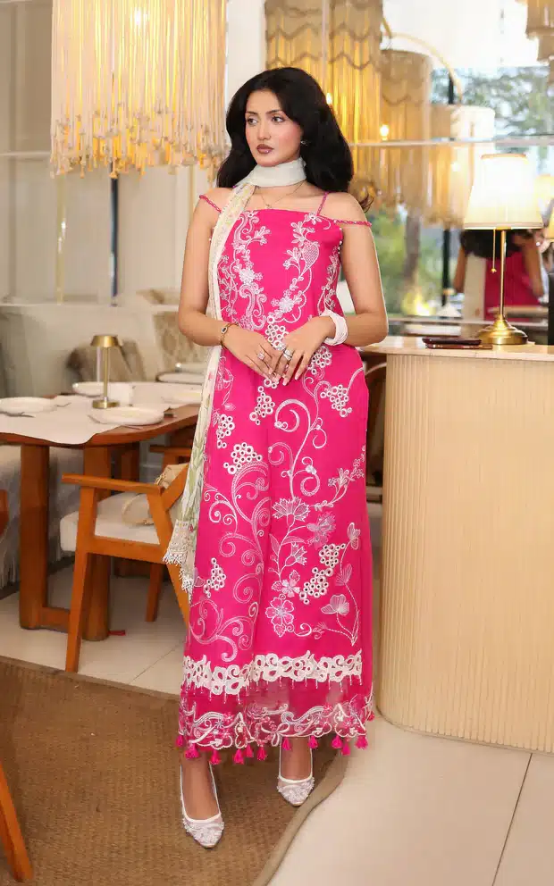 Asifa & nabeel lawn 2026| fuchsia allure (sl26-09) Asifa & Nabeel Lawn 2026| Fuchsia Allure (SL26-09)