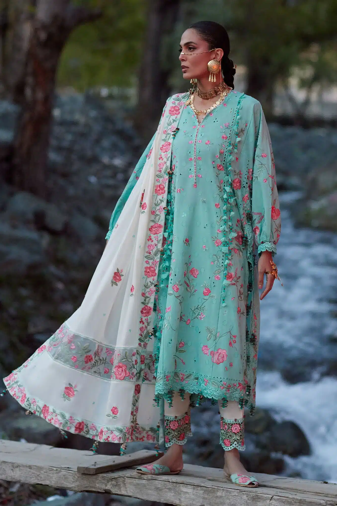 Elan summer lawn 2026| gulraaz (el26-08 b) Elan Summer Lawn 2026| GULRAAZ (EL26-08 B)
