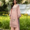 Elaf Luxury Lawn Vol 2| 2026|| ELQ-6A BLUSHING ROSE