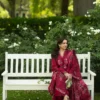Elaf luxury lawn vol 2| 2026|| elq-4a falling petals Elaf Luxury Lawn Vol 2| 2026|| ELQ-4A FALLING PETALS