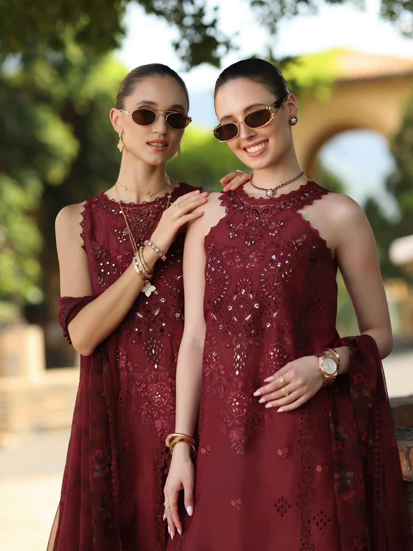 Noor Luxury Eid Schiffli Laserkari '26 - Vol 2 | Buy Original