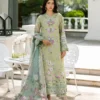 Signature Embroidered Lawn with Chiffon Collection Vol II '26 by Elaf|| ESG-6A JADE