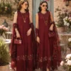 Noor Eid Luxury Printskhas '26 by Saadia Asad|| D14 – Ruby Royale