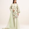 Sapphire women's unstitched lawn embroidered green 3 piece suit – 3pesgs26v456 Sapphire Women's Unstitched Lawn Embroidered Green 3 Piece Suit – 3PESGS26V456