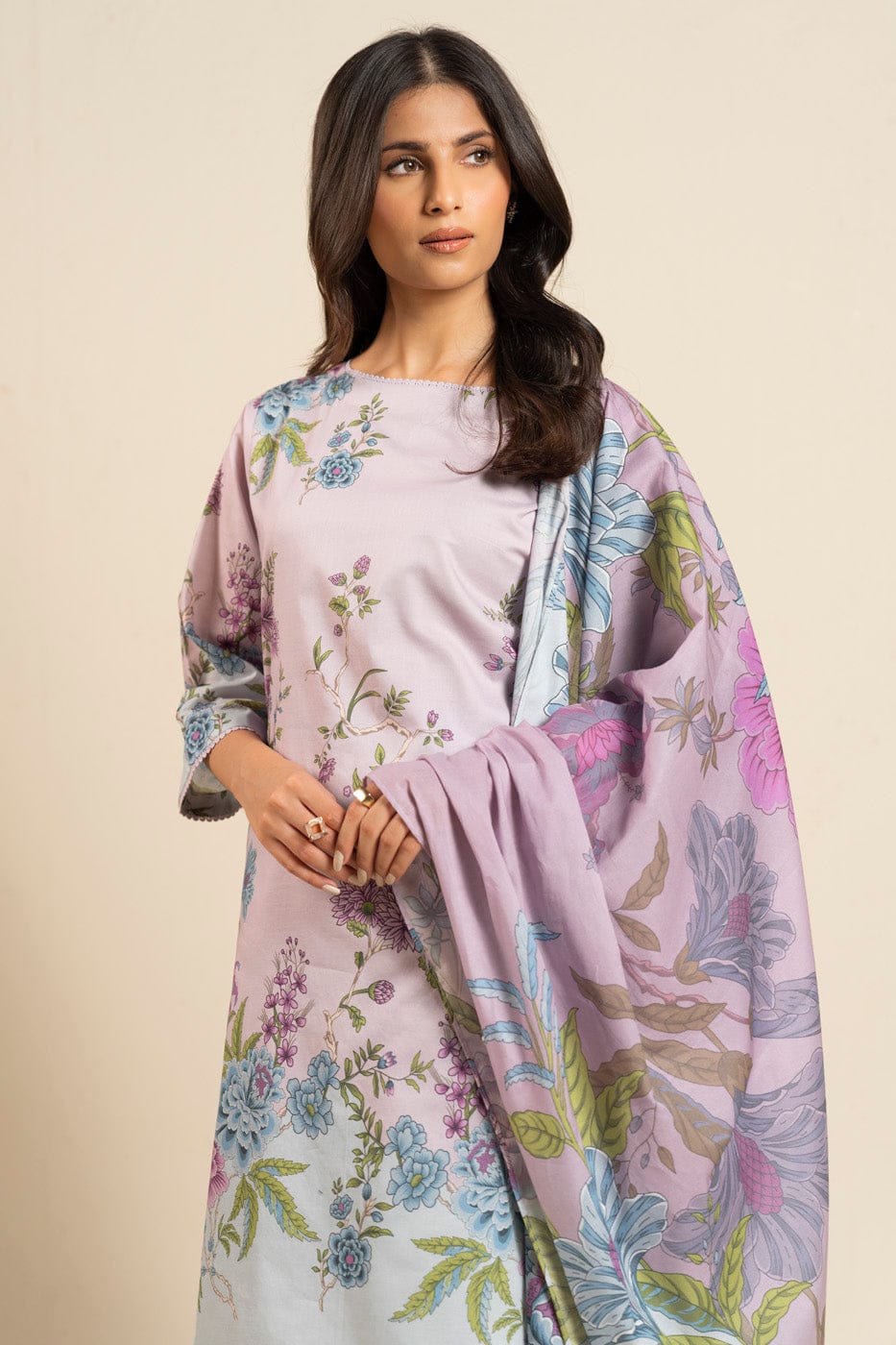 Alkaram rts| shirt & dupatta– bd43-2p26-lightpurple Alkaram RTS| SHIRT & DUPATTA– BD43-2P26-LightPurple