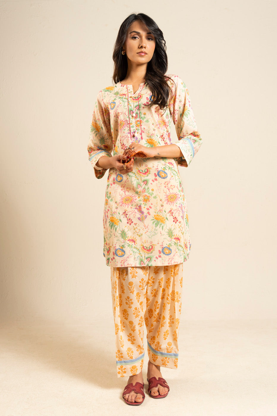 Alkaram rts | shirt & trouser - pakistani suit - image 4 Alkaram RTS | SHIRT & TROUSER
