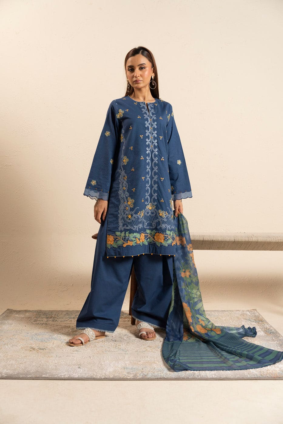 Alkaram rts| shirt, trouser & dupatta Alkaram RTS| SHIRT, TROUSER & DUPATTA