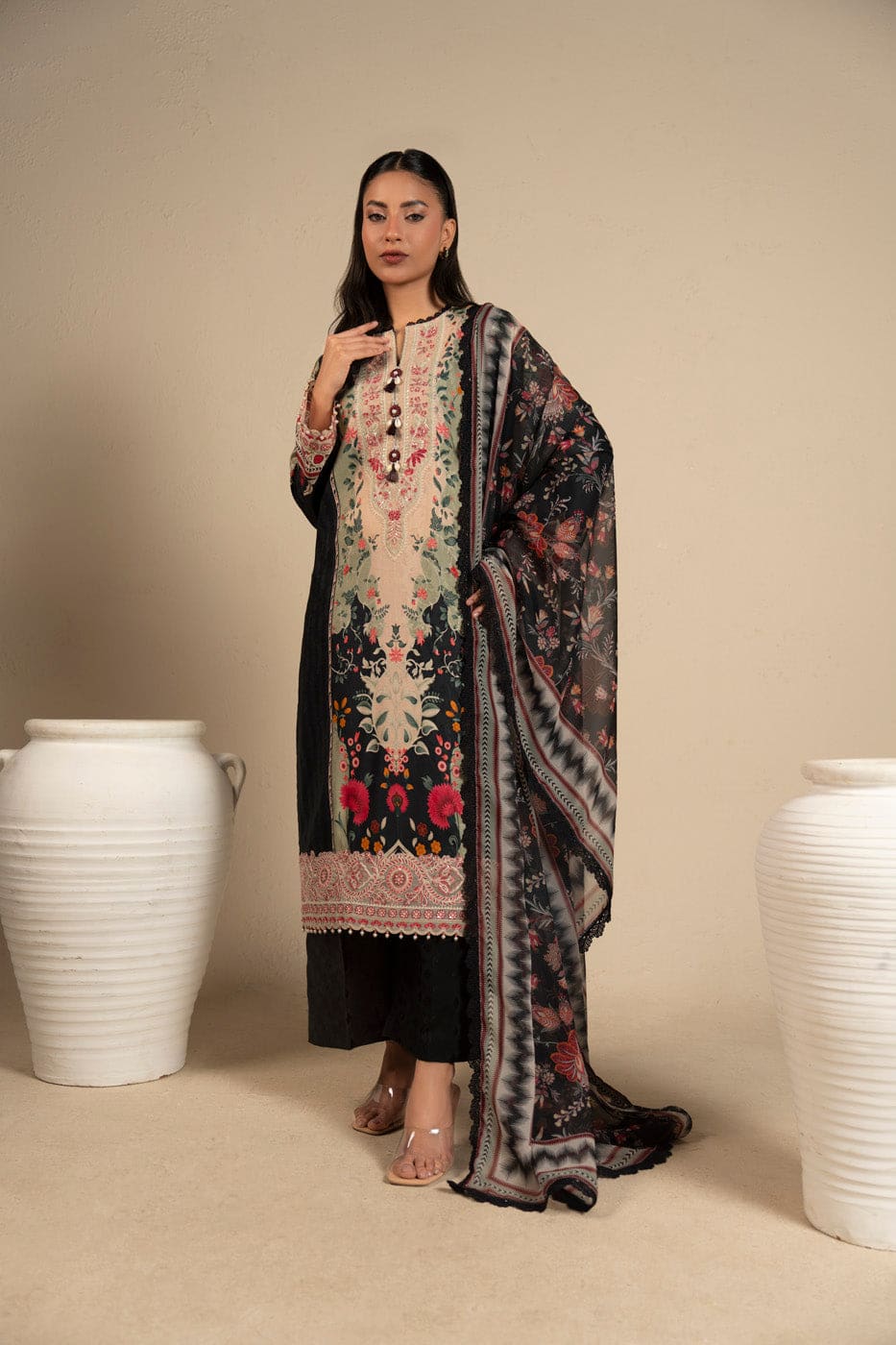 Alkaram rts| shirt, trouser & dupatta Alkaram RTS| SHIRT, TROUSER & DUPATTA