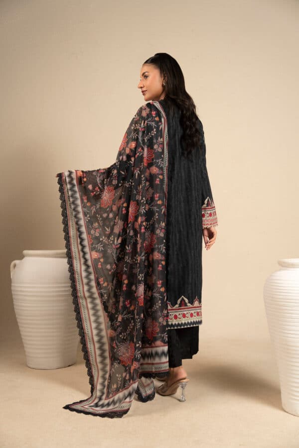 Alkaram rts| shirt, trouser & dupatta– cacb-07-26-black-4 Alkaram RTS| SHIRT, TROUSER & DUPATTA– CACB-07-26-Black-4