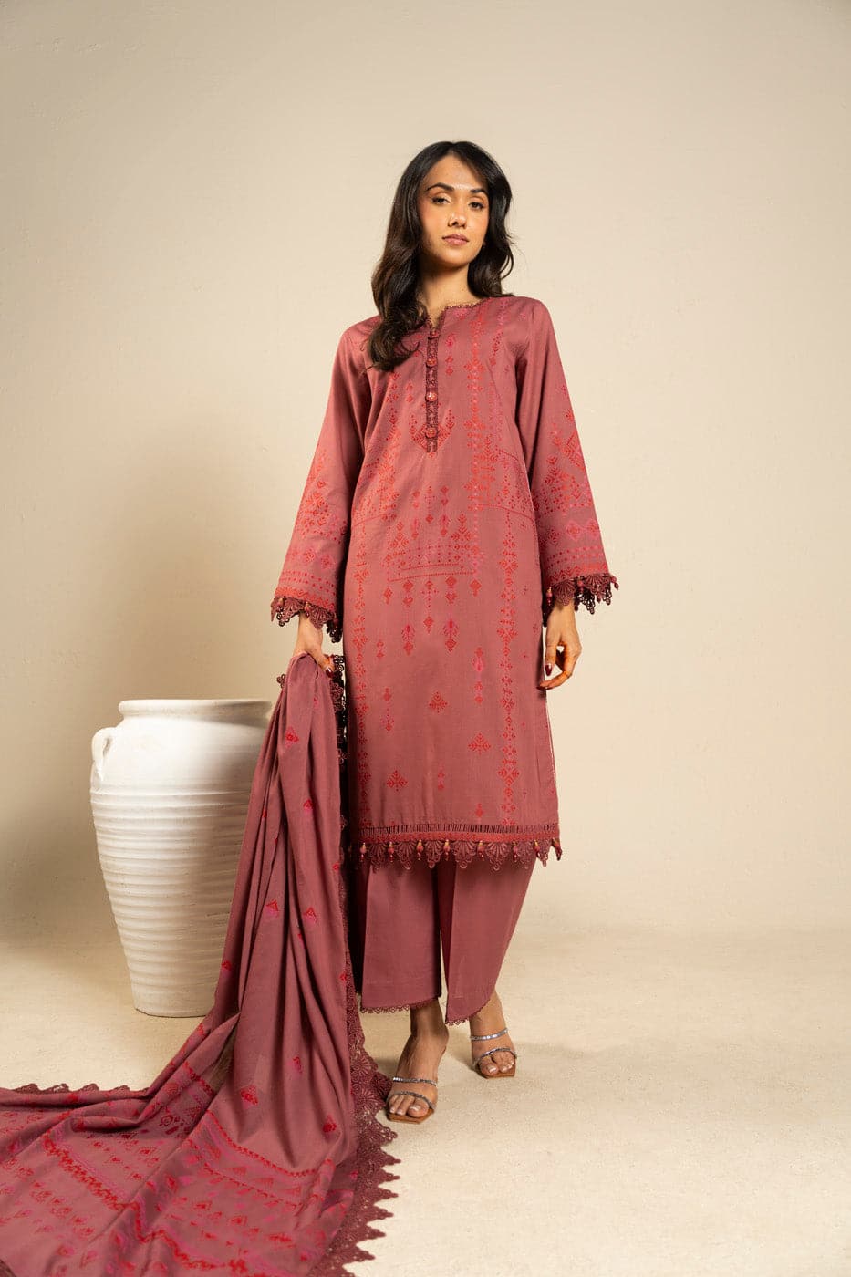 Alkaram rts| shirt, trouser & dupatta Alkaram RTS| SHIRT, TROUSER & DUPATTA