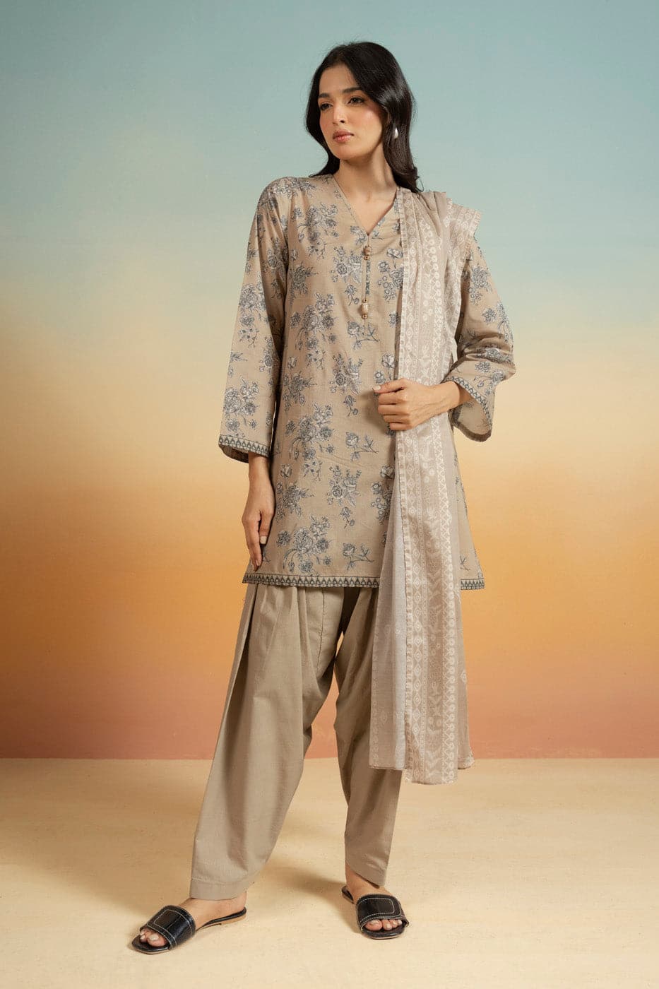 Alkaram rts| shirt, trouser & dupatta Alkaram RTS| SHIRT, TROUSER & DUPATTA