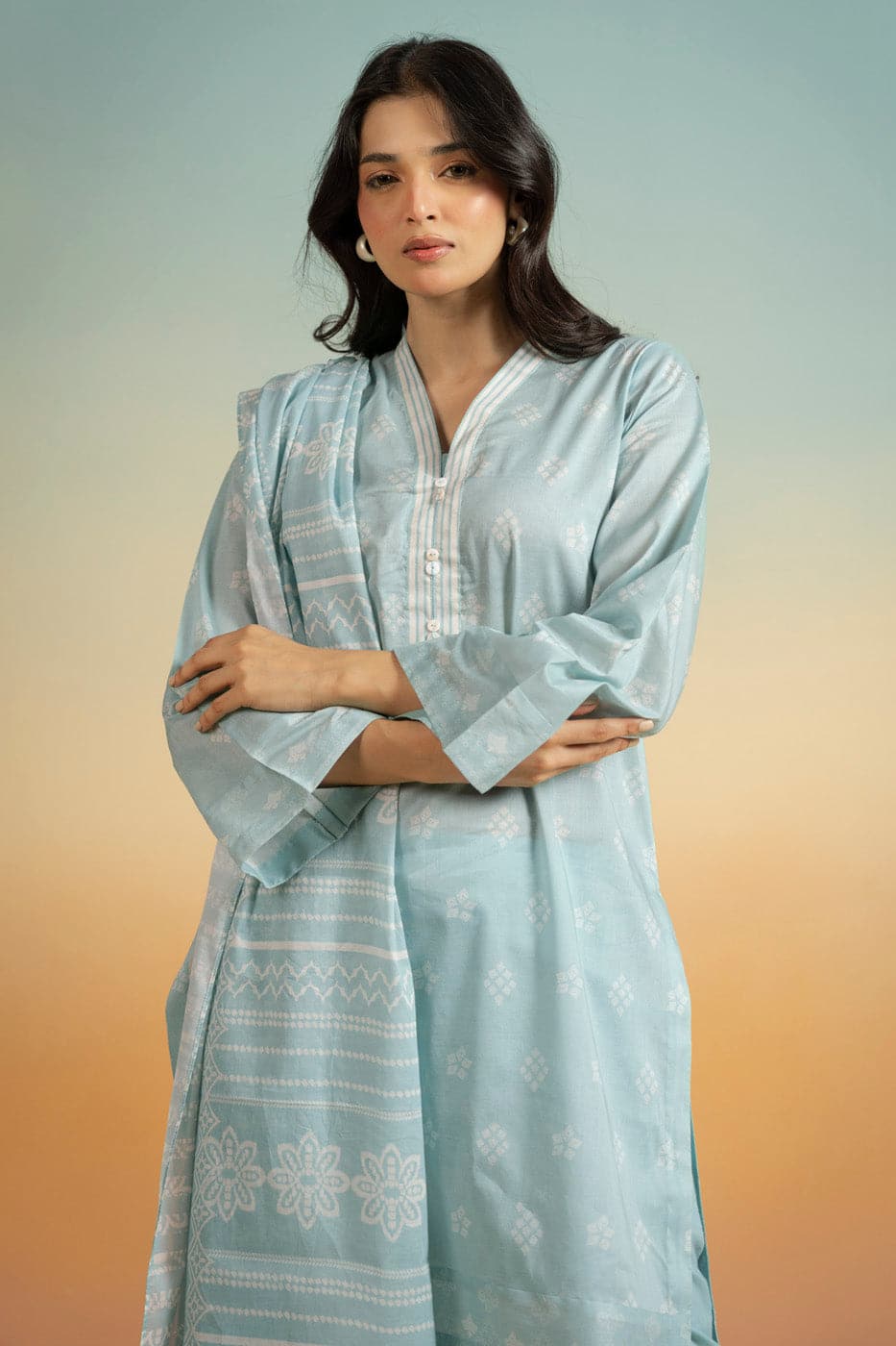 Alkaram rts| shirt, trouser & dupatta– efl-09-3p25-blue Alkaram RTS| SHIRT, TROUSER & DUPATTA– EFL-09-3P25-Blue