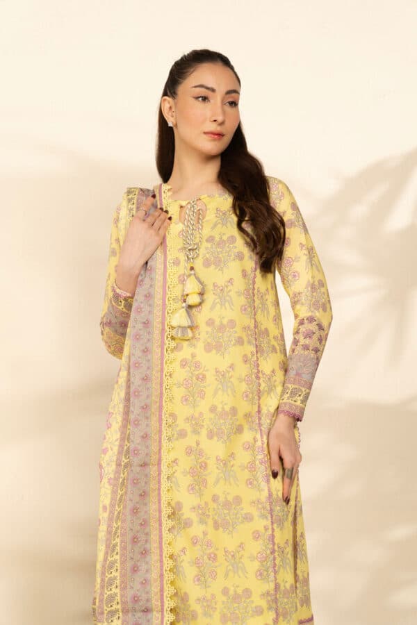 Alkaram RTS| SHIRT, TROUSER & DUPATTA– MS-150.1-26-Yellow-2