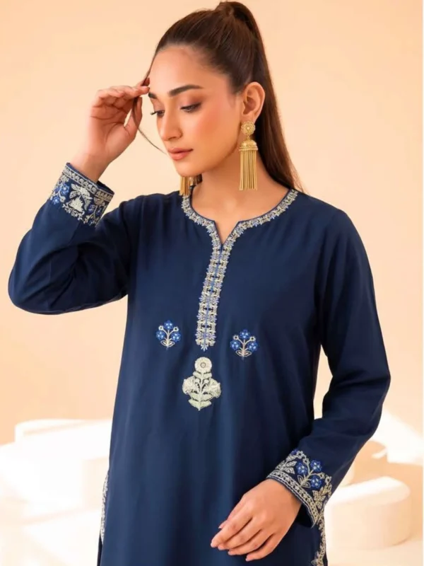Faiza Faisal Co-Ord Sets 2026| NAVY SYMPHONY– NAVYSYMPHONY