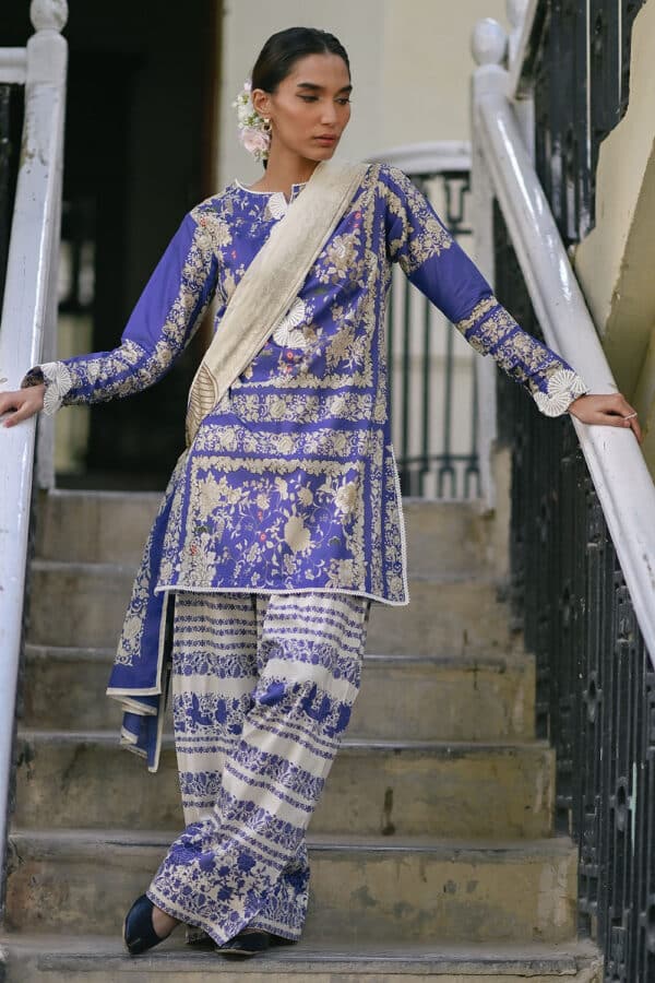 Gul ahmed 3 piece printed lawn suit with embroidered border– printed-lawn-dupatta-embroidered-printed-lawn Gul Ahmed 3 Piece Printed Lawn Suit with Embroidered Border– Printed-Lawn-Dupatta-Embroidered-Printed-Lawn