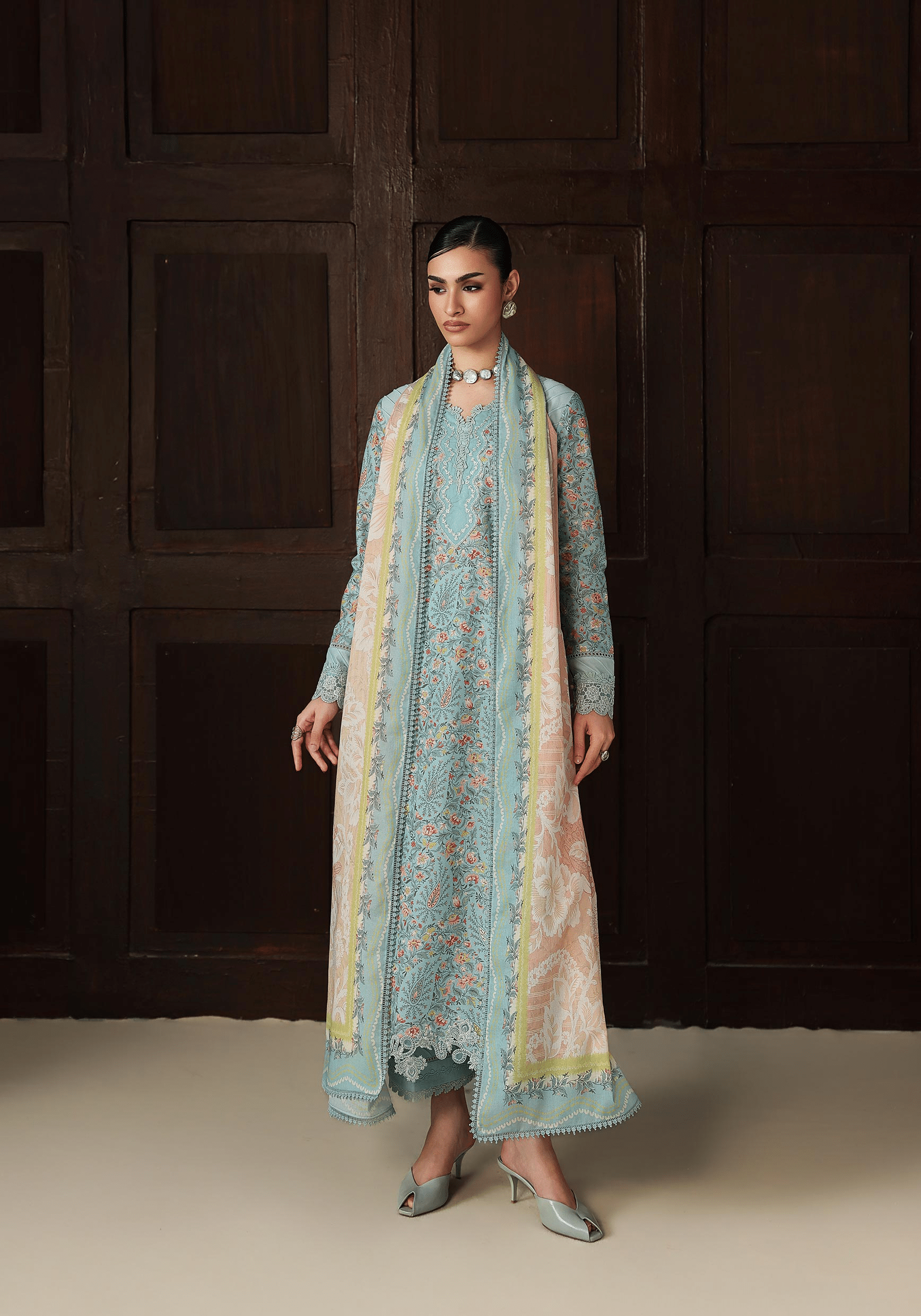 Qalamkar qalamkar qprints embroidered lawn unstitched 3pc suit qqp-04a nazia Qalamkar Qalamkar QPrints Embroidered Lawn Unstitched 3Pc Suit QQP-04A Nazia