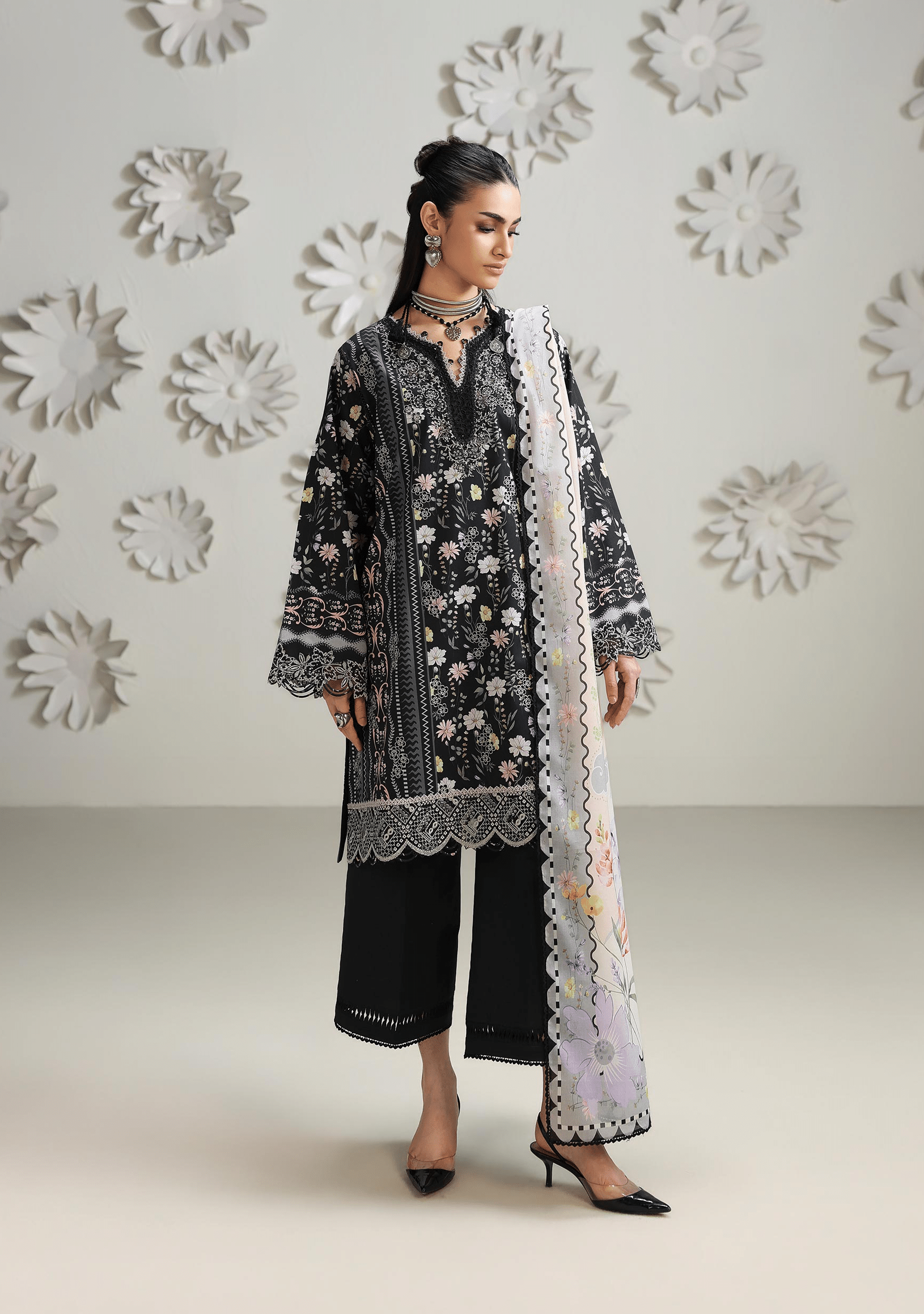 Qalamkar qalamkar qprints embroidered lawn unstitched 3pc suit qqp-08a amel Qalamkar Qalamkar QPrints Embroidered Lawn Unstitched 3Pc Suit QQP-08A Amel