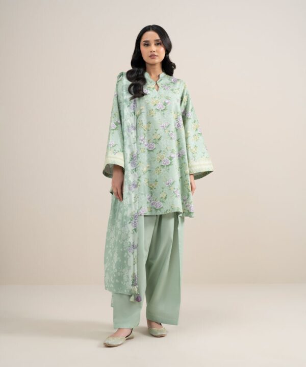 Sapphire Women's Unstitched Lawn Printed Light Mint 3 Piece Suit – U3PDDS26V576 Sapphire Women's Unstitched Lawn Printed Light Mint 3 Piece Suit – U3PDDS26V576