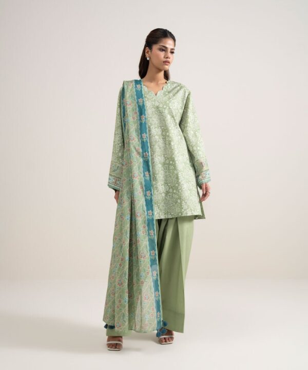 Sapphire Women's Unstitched Lawn Printed Sage Green 3 Piece Suit – U3PDDS26V579 Sapphire Women's Unstitched Lawn Printed Sage Green 3 Piece Suit – U3PDDS26V579