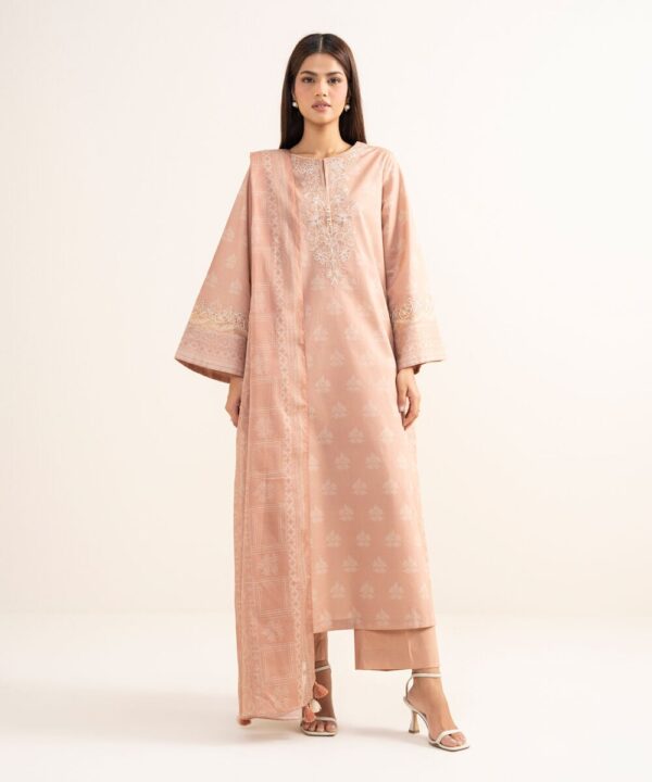 Sapphire Women's Unstitched Lawn Embroidered Pink 3 Piece Suit – U3PEDYS26V41 Sapphire Women's Unstitched Lawn Embroidered Pink 3 Piece Suit – U3PEDYS26V41