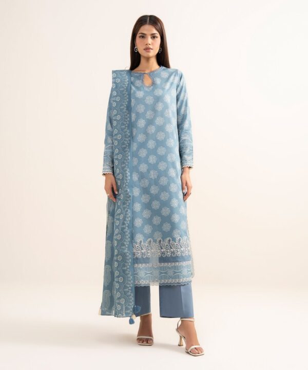 Sapphire Women's Unstitched Lawn Embroidered Blue 3 Piece Suit – U3PEDYS26V42 Sapphire Women's Unstitched Lawn Embroidered Blue 3 Piece Suit – U3PEDYS26V42