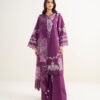Sapphire women's unstitched textured lawn embroidered purple 3 piece suit – u3pests6v320 Sapphire Women's Unstitched Textured Lawn Embroidered Purple 3 Piece Suit – U3PESTS6V320