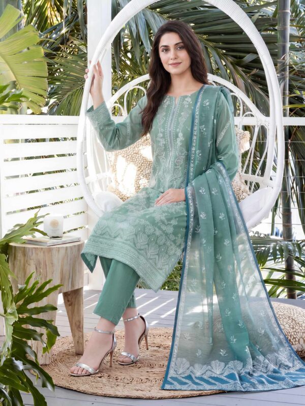 Limelight 3 Piece Lawn Suit- Embroidered Limelight 3 Piece Lawn Suit- Embroidered