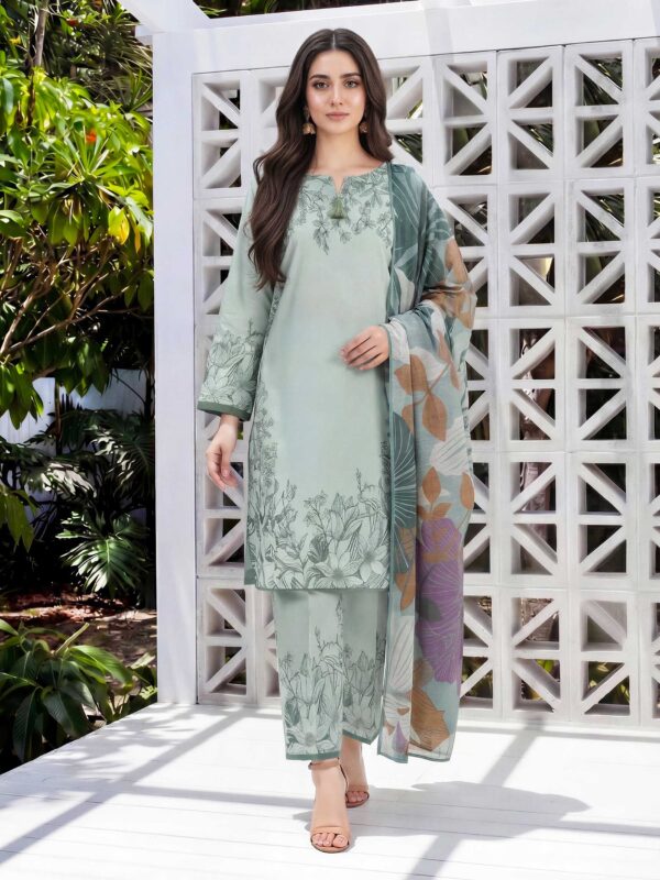 Limelight 3 Piece Lawn Slub Suit Limelight 3 Piece Lawn Slub Suit