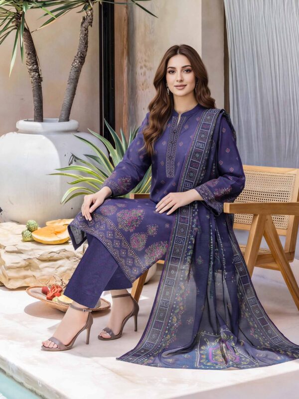 Limelight 3 Piece Lawn Suit– U4980SU-3PC-143-3PieceLawnSuit Unstitched 6