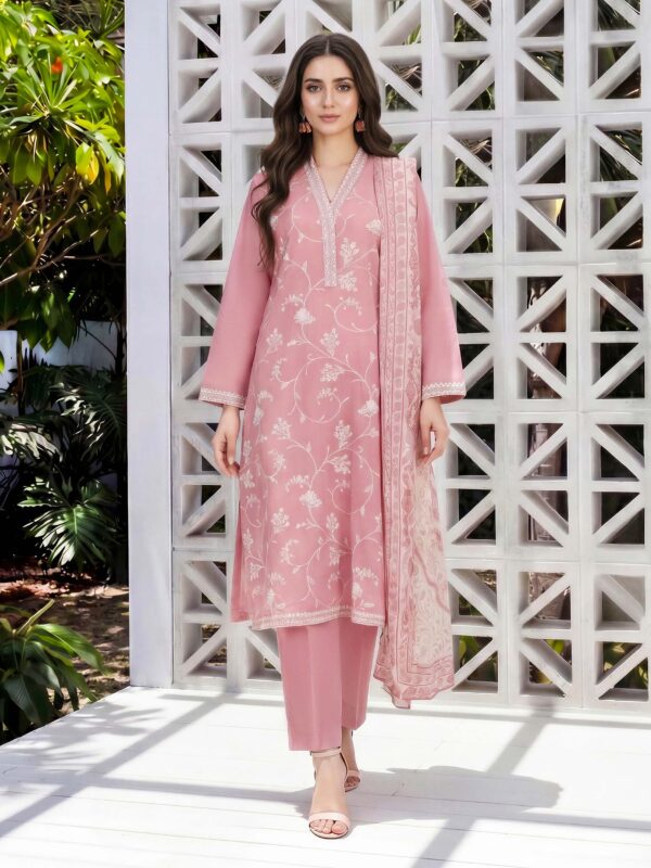 Limelight 3 Piece Lawn Suit- Embroidered– U5026SU-3PC-489-3PieceLawnSuit-Embroidered