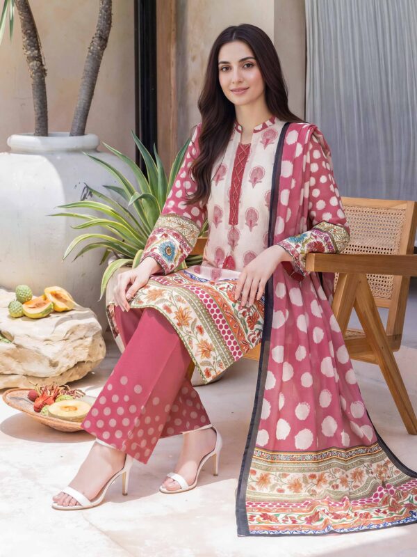 Limelight 3 Piece Lawn Slub Suit– U5073SU-3PC-489-3PieceLawnSlubSuit