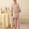 Mushq Soleil Prints Lawn 2026|| Berry Creme