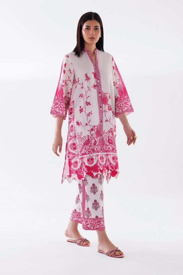 Sana Safinaz Limited Edition ’26 – Stitched Printed Viscose Shirt + Culotte| SS26BSP116P2T Sana Safinaz Limited Edition '26 – Stitched Printed Viscose Shirt + Culotte| SS26BSP116P2T