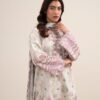 Sapphire women's unstitched zari lawn embroidered off white 3 piece suit – 3pedys26v635 Sapphire Women's Unstitched Zari Lawn Embroidered Off White 3 Piece Suit – 3PEDYS26V635