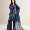 Sapphire women's unstitched lawn embroidered blue 3 piece suit – 3pesgs26v643 Sapphire Women's Unstitched Lawn Embroidered Blue 3 Piece Suit – 3PESGS26V643