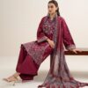 Sapphire women's unstitched lawn embroidered maroon 3 piece suit – 3pesgs26v645 Sapphire Women's Unstitched Lawn Embroidered Maroon 3 Piece Suit – 3PESGS26V645