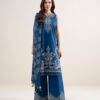 Sapphire women's unstitched slub lawn embroidered teal blue 3 piece suit – 3pesgs26v677 Sapphire Women's Unstitched Slub Lawn Embroidered Teal Blue 3 Piece Suit – 3PESGS26V677