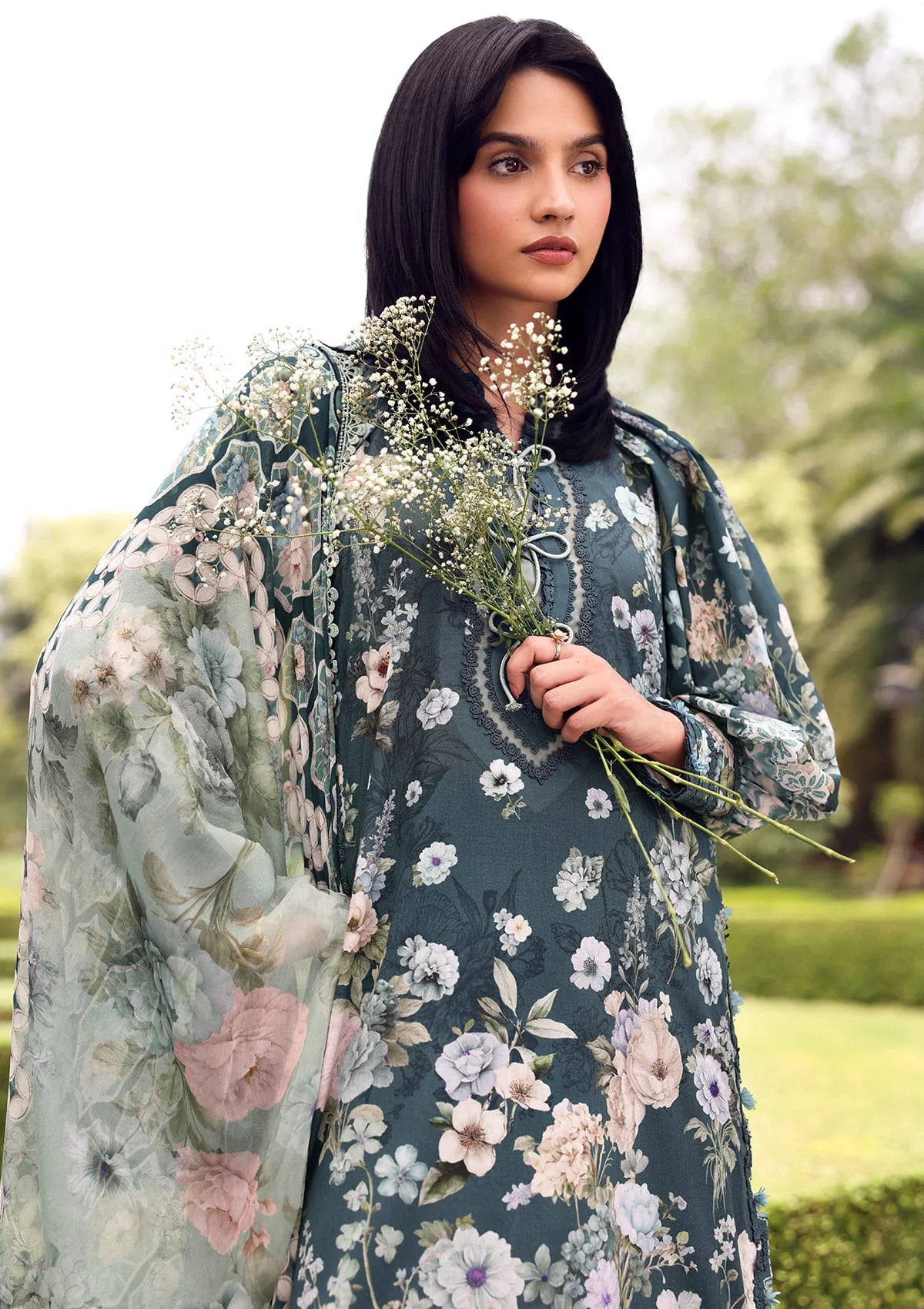 Elaf epa-6b heather - pakistani suit - image 7 Elaf EPA-6B HEATHER - Image 4