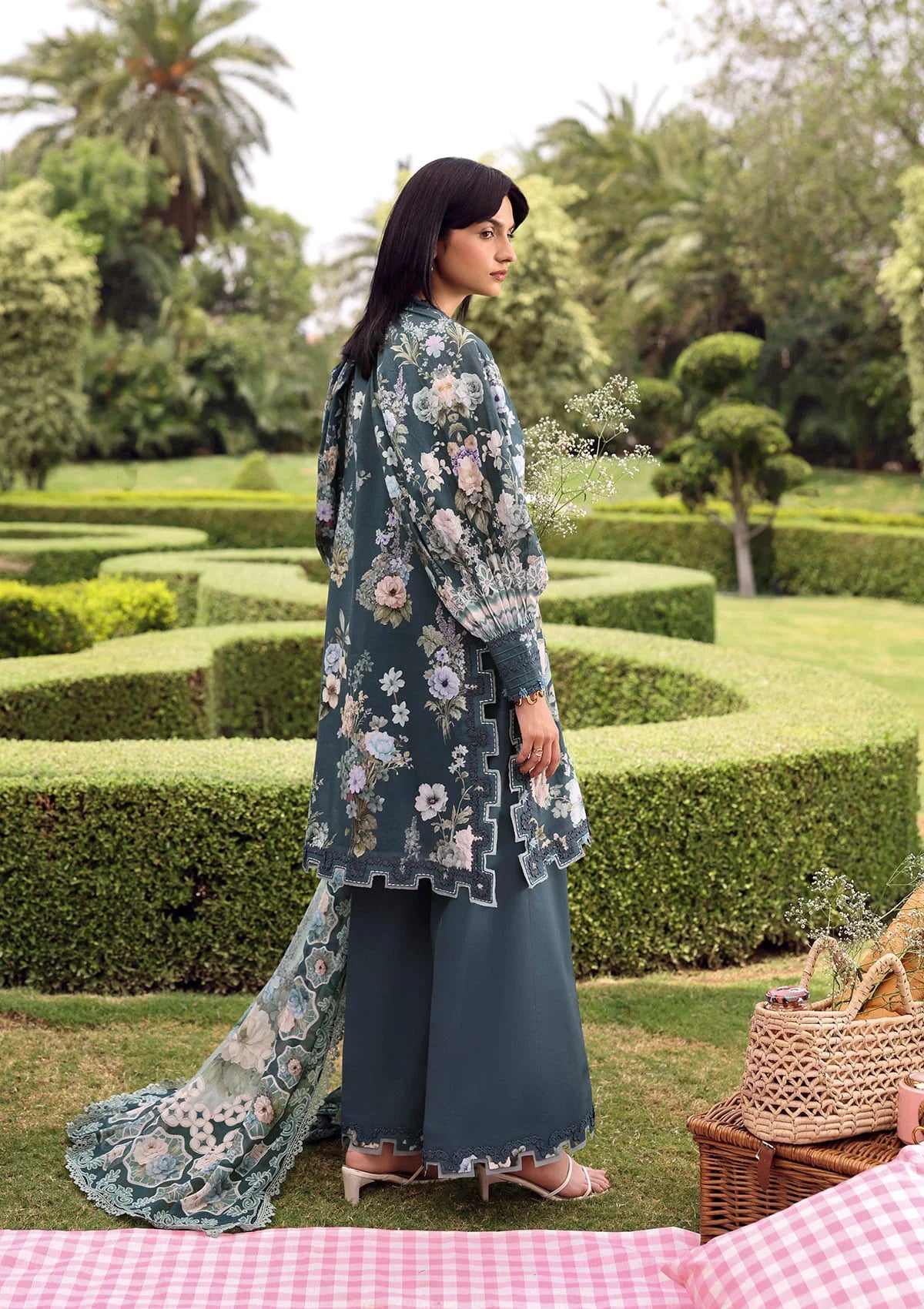 Elaf epa-6b heather - pakistani suit - image 5 Elaf EPA-6B HEATHER - Image 2