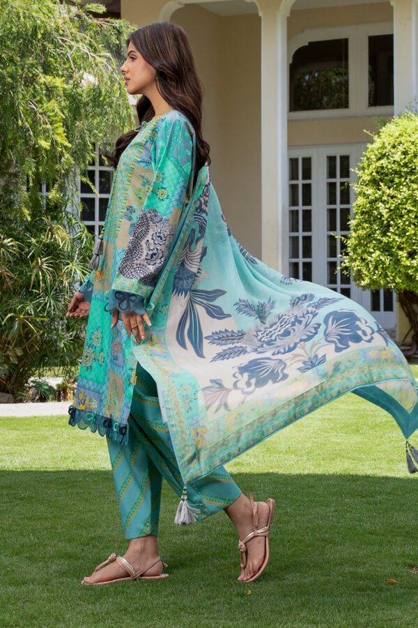 Charizma 3-pc unstitched printed lawn c-print vol 4 cp6-31– detail view 2 Charizma 3-PC Unstitched Printed Lawn C-Print Vol 4 CP6-31– detail view 2