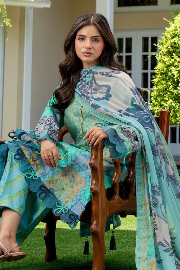 Charizma 3-pc unstitched printed lawn c-print vol 4 cp6-31– detail view 4 Charizma 3-PC Unstitched Printed Lawn C-Print Vol 4 CP6-31– detail view 4