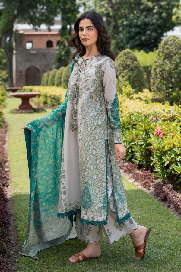 Charizma 3-pc unstitched printed lawn c-print vol 4 cp6-36– detail view 2 Charizma 3-PC Unstitched Printed Lawn C-Print Vol 4 CP6-36– detail view 2