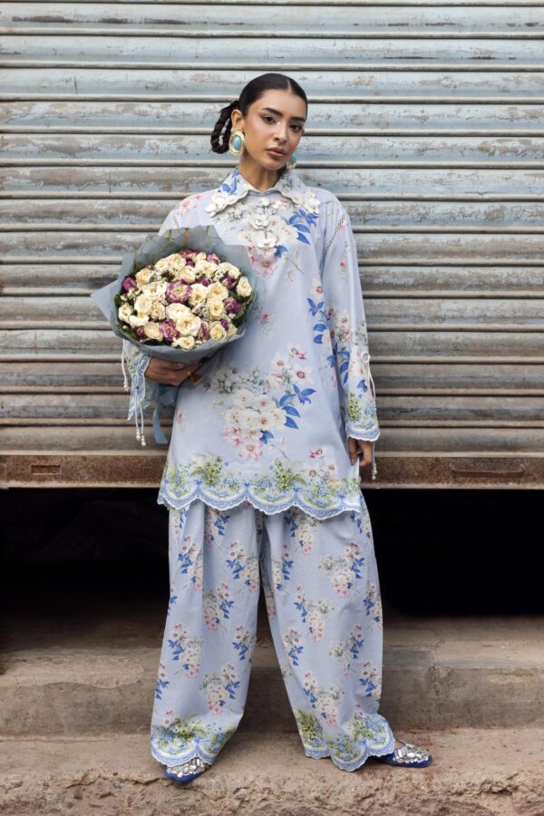 Sana Safinaz Unstitched Printed 2 Piece Lawn Suit