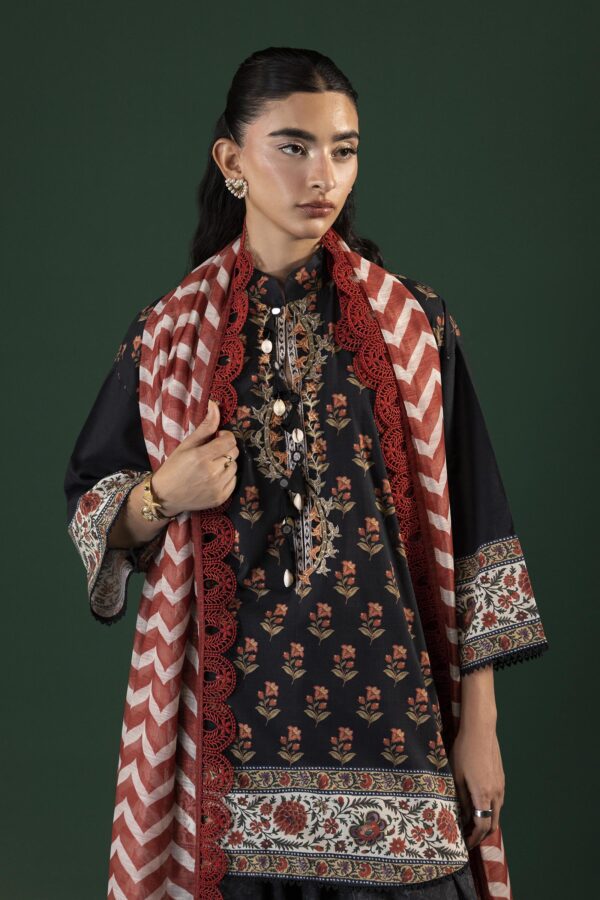 Sana Safinaz Unstitched Printed 3 Piece Lawn Suit– H264-002A-3CG 1
