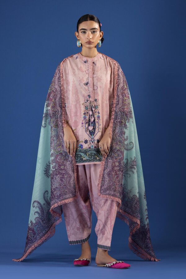 Sana Safinaz Unstitched Printed 3 Piece Lawn Suit