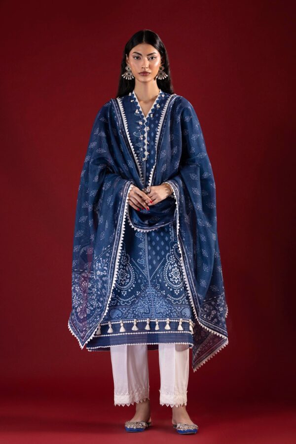 Sana Safinaz Unstitched Printed 2 Piece Lawn Suit– H264-004A-2G