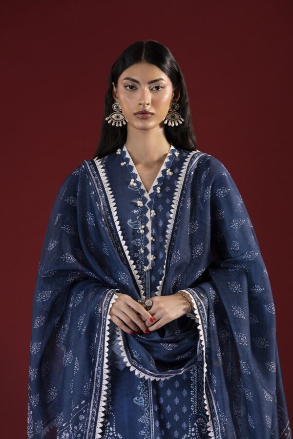 Sana Safinaz Unstitched Printed 2 Piece Lawn Suit– H264-004A-2G 1