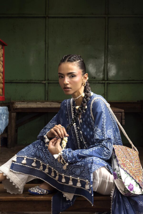 Sana Safinaz Unstitched Printed 2 Piece Lawn Suit– H264-004A-2G 10