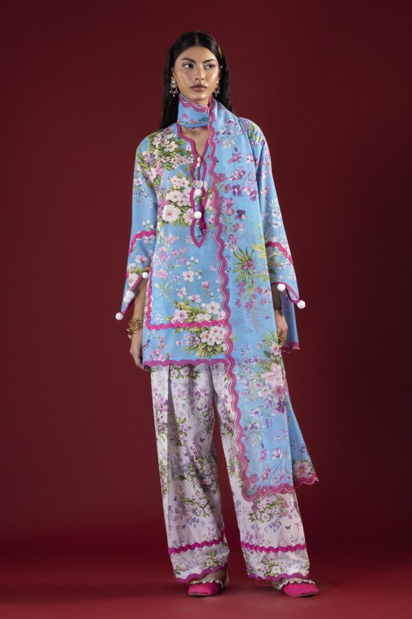 Sana Safinaz Unstitched Printed 3 Piece Lawn Suit Sana Safinaz Unstitched Printed 3 Piece Lawn Suit